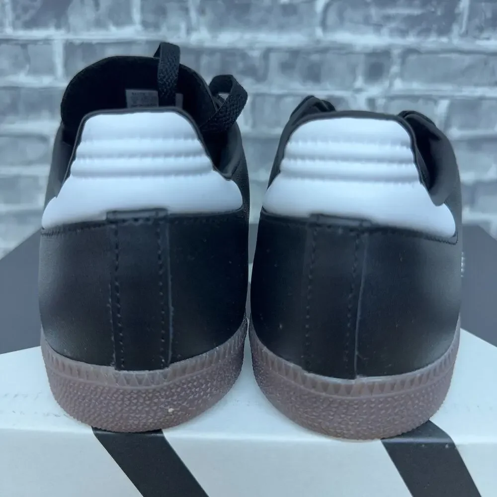 Adidas Originals Samba Indoor Soccer Black White Shoes IH6000 Mens 8 / Womens 9